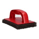 Pad mit Padhalter 3M Scotchbrick AA9537 152 mm x 102 mm x 70 mm rot