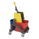 Nasswischwagen Aquava 1x17L mit Eimer