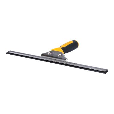 707371 Fensterwischer 35 cm Edelstahl gelb-anthrazit – Bild 1