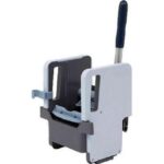 Vertikalpresse 23 cm x 23 cm x 32 cm grau