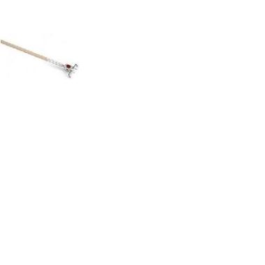 70946 Holz-Stiel Ø 24 mm x 1400 mm mit Klaue – Bild 1