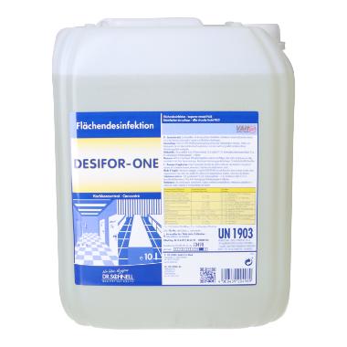 71110 Desifor-One 10L - Desinfektionsreiniger UN1903-8F – Bild 1