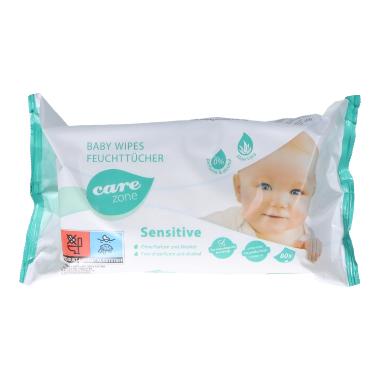 719031 Baby Wipes Sensitive Reinigungstücher 18 cm x 20 cm Inh.80 Tücher – Bild 1