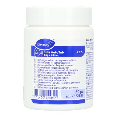 72416 Suma Café AutoTab 3,6 g x 20 mm C1.5 - Kaffeemaschinenreiniger UN0000 – Bild 1