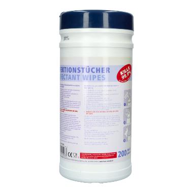 728901 Desinfektionstücher 200 mm x 200 mm blau (200St) - Desinfektionsreiniger UN0000 – Bild 1