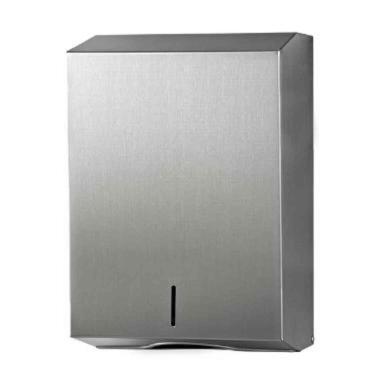 76284 Falthandtuchspender racon kappa XL 37 cm x 25,3 cm x 12 cm Z-/Lagen-/Intersilber – Bild 1