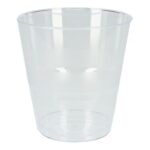 Zahnputzglas PS 236 ml transparent einzeln verpackt