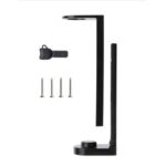 Wandhalter für Pumpspender schwarz zum schrauben