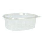 Salatbox rPET 209 mm x 182 mm x 76mm 1500ml transparent mit anh. Deckel VERIVE