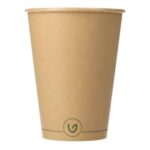 Kaffeebecher Pappe Barriere Ø 90 mm x 110 mm 300ml Verive FSC Mix Credit