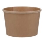 Suppenbecher Pappe-PLA Ø 96mm x Höhe 60 mm 200 ml braun VERIVE FSC Mix Credit