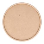 Membran-Deckel Karton-PLA Ø 115 mm braun zu Suppenbecher VERIVE FSC Mix Credit