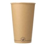 Kaffeebecher Pappe Barriere Ø 90 mm x 137 mm 400 ml Verive FSC Mix Credit