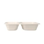 Zellulose-Schale 227 mm x 178 mm x 45 mm 2-geteilt natur 612+456 ml VERIVE