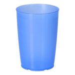 Mehrweg-Pflegebecher Ø 71 mm x 100 mm 250 ml blau
