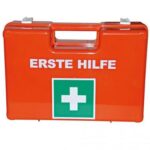 Verbandkasten SAN 34 cm x 24 cm x 12 cm DIN 13169 Typ E orange