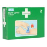 Burn Cover Pflaster 74 mm x 45 mm blau für Brandverletzungen