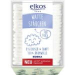 Elkos Bio Wattestäbchen doppelseitig unsteril