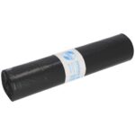 rLDPE-Müllsäcke 700 mm x 1100 mm schwarz a. Rolle 120L T60