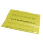 LDPE-Müllbeutel 640 mm x 1000 mm gelb a.Rolle 80L 85my Infektionswäsche