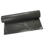 rLDPE-Müllbeutel 600 mm x 800 mm grau a. Rolle 60L T60