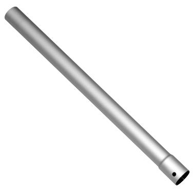 86000485 Ersatz-Saugrohr 50 cm x Ø 32 mm silber für T11 EVO – Bild 1