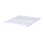 Sonax Wischtuch Poliervlies 33 cm x 40 cm weiss gelocht