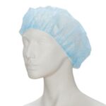 PP-Haarhaube Gr. L-53 cm blau Baretthaube