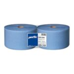 Putztuchrolle profix durex plus  recycelt 22 cm x 36 cm 3-lagig 1000 Blatt blau