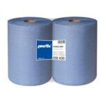 Putztuchrolle profix handy plus recycelt 38 cm x 36 cm 2-lagig 1000 Blatt blau