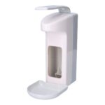 Seifenspender Temdex 20,5 cm x 12 cm x 31 cm 500ml weiss mit Armhebel