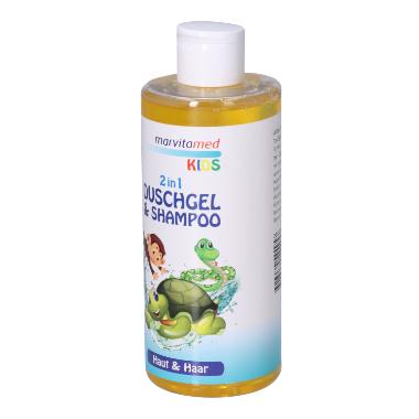 86001870 Marvita Kids 2in1 Duschgel u. Shampoo 250ml - Shampoo und Duschgel – Bild 1
