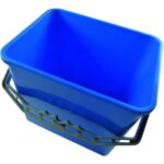 Eimer 29,5 cm x 22 cm x 22 cm 9L blau mit Ausgusstülle