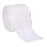 Tupfer 4 cm x 5 cm 2-reihig perforiert 500 Abriss unsteril weiss