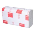 Falthandtücher 20,3 cm x 24 cm 2-lagig Z-Falz weiss