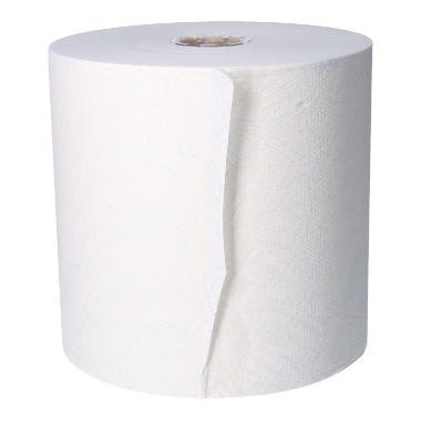 86002287 Handtuchrolle 300 m x 19,8 cm 1-lagig 1200 Blatt weiss Scott – Bild 1