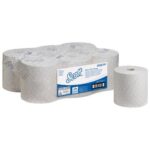 Handtuchrolle 300 m x 19,8 cm 1-lagig 1200 Blatt weiss Scott