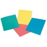 Schwammtuch 25 cm x 31,5 cm blau feucht