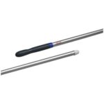 Alu-Stiel Ø 25 mm x 1500 mm mit blauem Griff