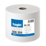 Putztuchrolle tagin AIR 50 27 cm x 38 cm 1-lagig 750 Blatt weiss