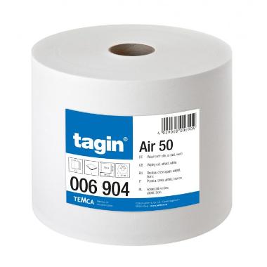 86002744 Putztuchrolle tagin AIR 50 27 cm x 38 cm 1-lagig 750 Blatt weiss – Bild 1