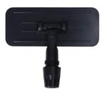 Padhalter 25 cm x 11 cm schwarz mit Stielgelenk