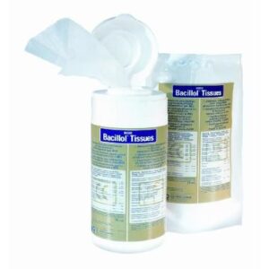 Bacillol Tissues 22,5 cm x 13,9 cm 1-lagig - Desinfektionsreiniger UN3175LQ-4.1