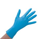 Nitril-Handschuhe Gr. M ungepudert blau