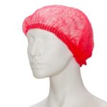PP-Haarhaube 52 cm rot Klipphaube