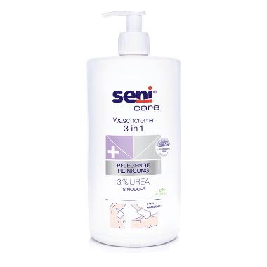 Seni Care Waschcreme 3in1 mit Urea 1000ml - Handwaschlotion