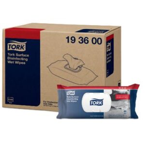 Desinfektionstücher 18 cm x 9,5 cm 1-lagig weiss W20 Tork Premium UN0000