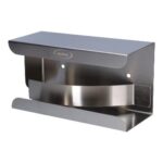 Edelstahl-Handschuhspender 13,5 cm x 24,6 cm x 10,6 cm 1-fach
