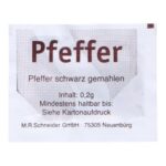 Pfeffer Sachets 0,2g