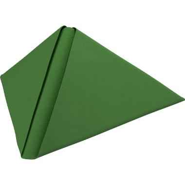 87000699 Serviette Dunilin 40 cm x 40 cm 1-lagig 1/4 Falz Leaf Green – Bild 1